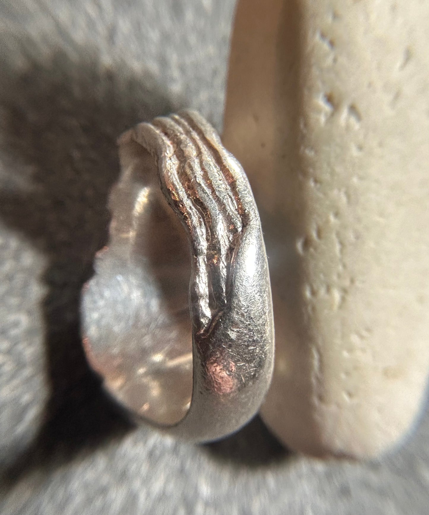 Shoreline  vintage Danish sterling silver ring