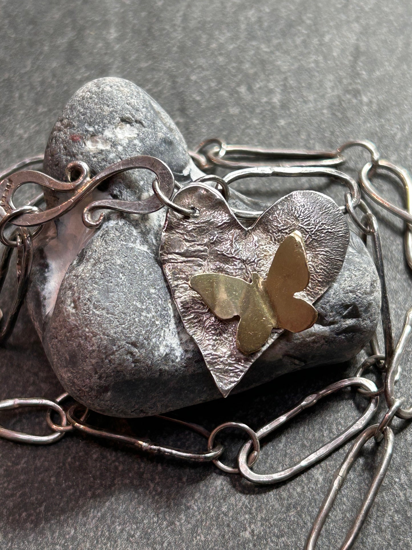 Artisan sterling silver necklace 2008.