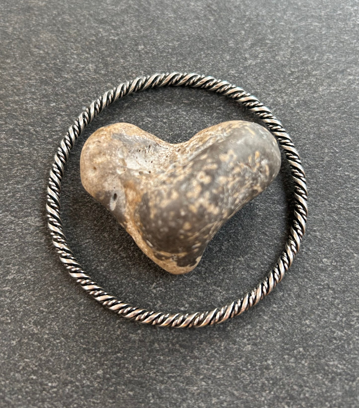 Vintage Danish sterling silver bangle