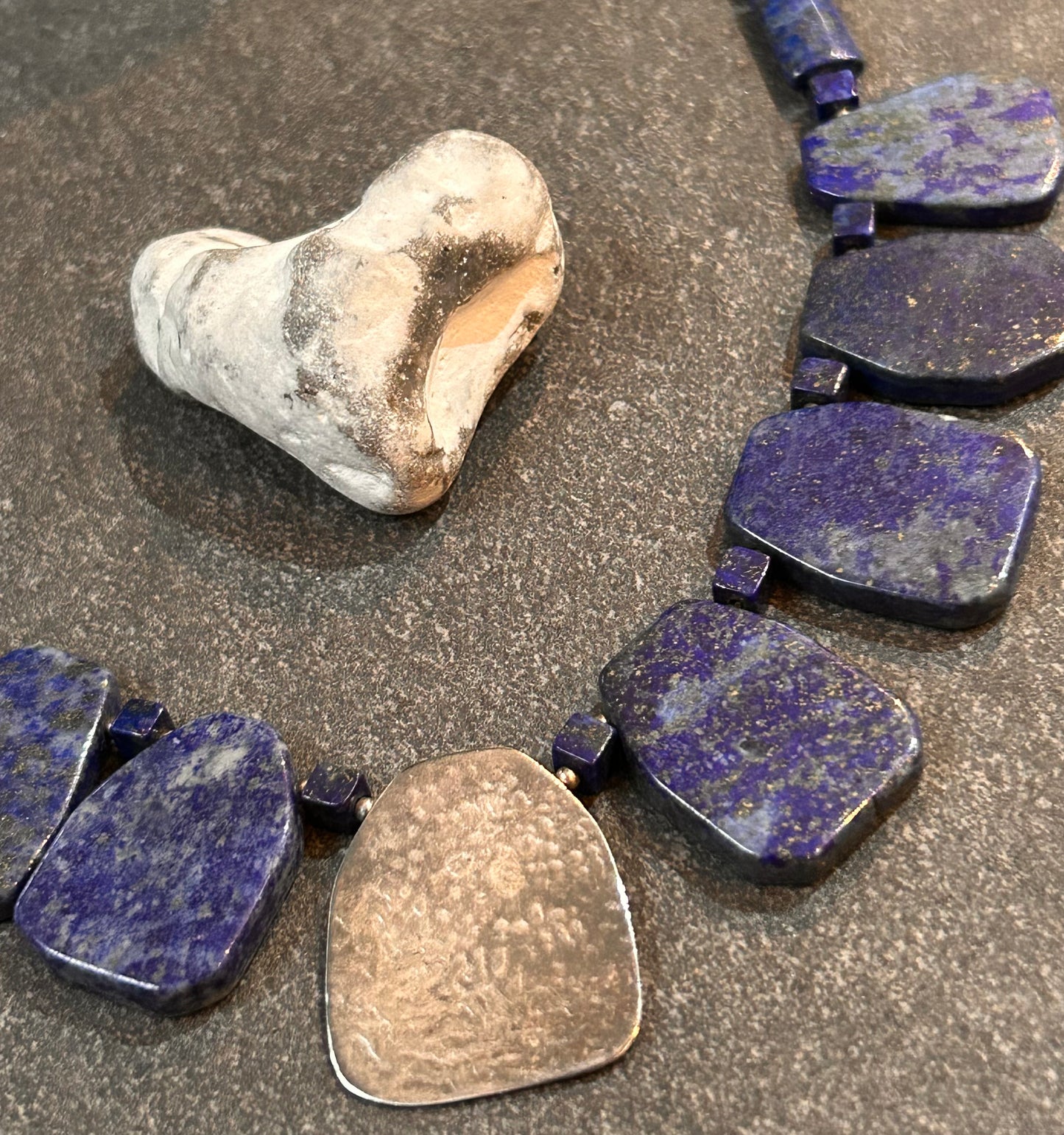 Absolutely beautiful vintage lapis lazuli necklace