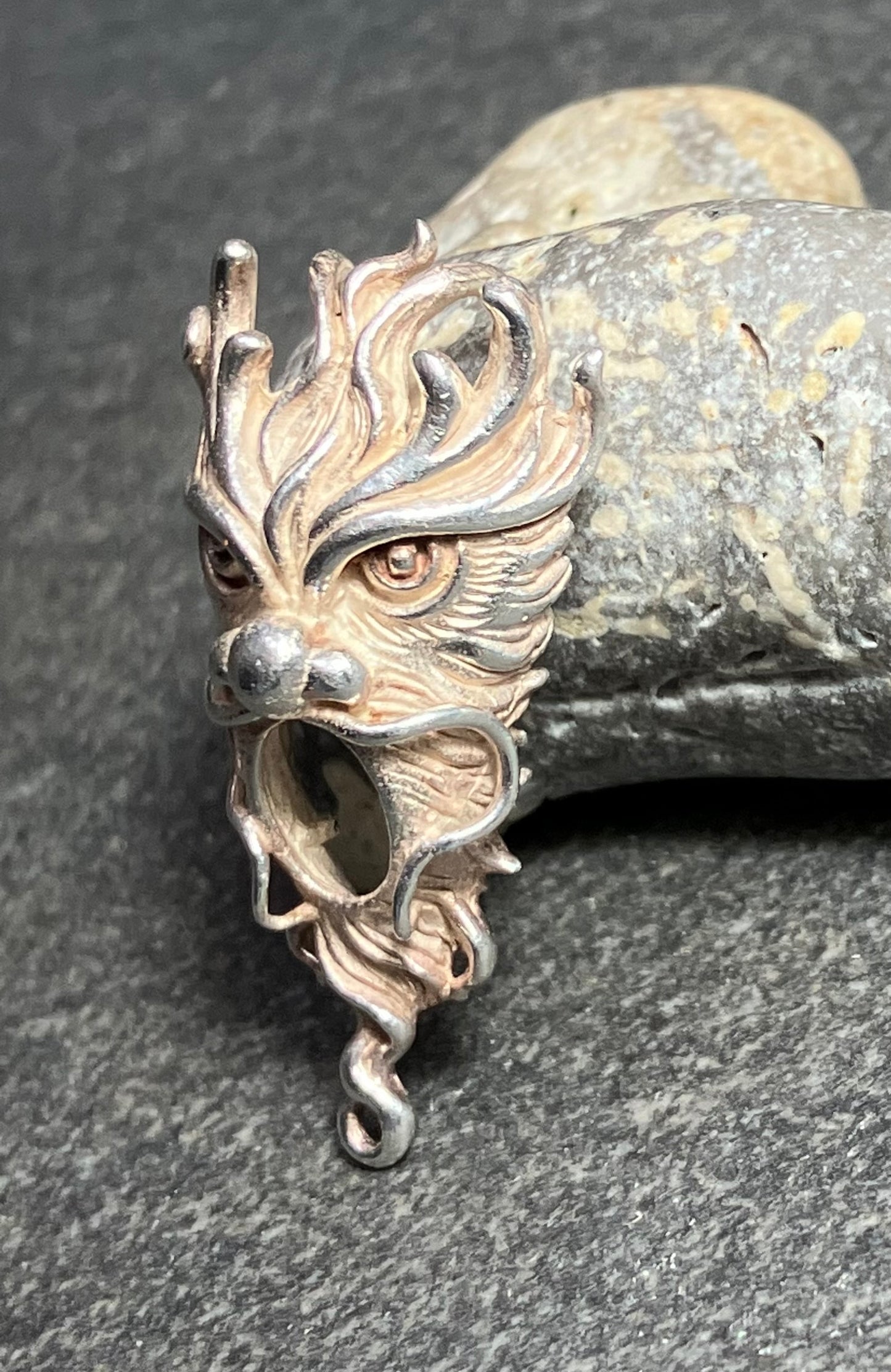 Vintage sterling silver artisan piece.