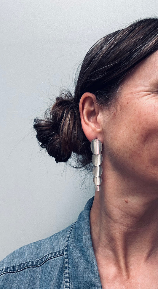 Beautifully articulated earrings