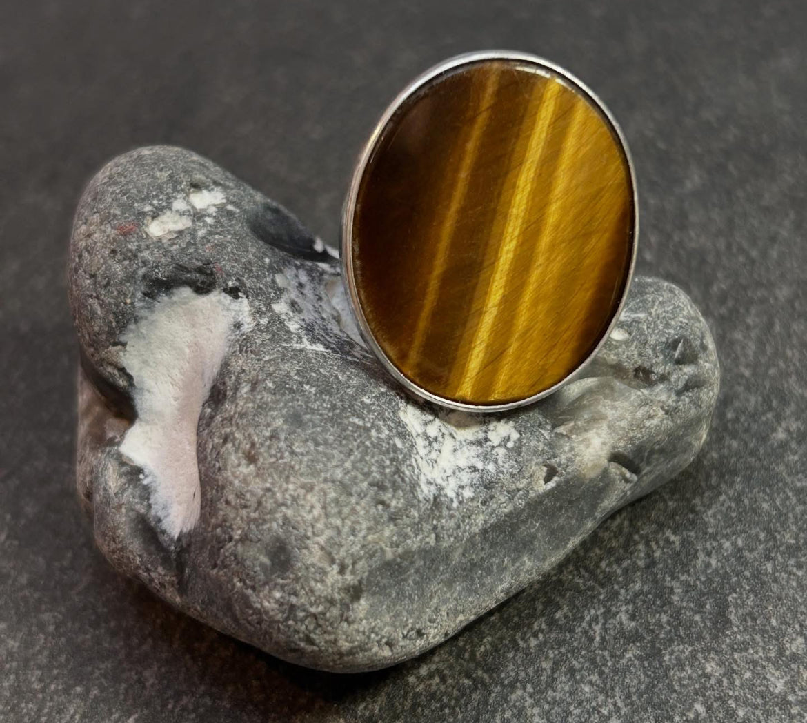 striking sterling silver ring by Niels-Erik From