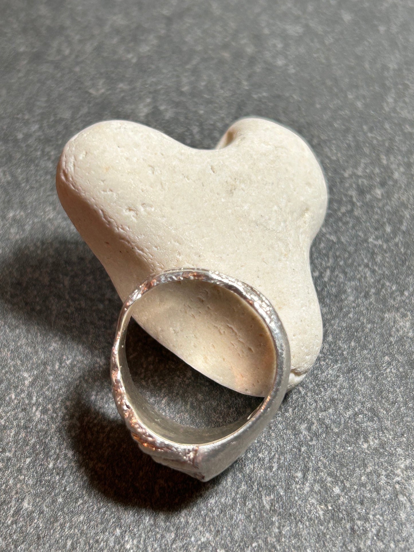 Shoreline  vintage Danish sterling silver ring