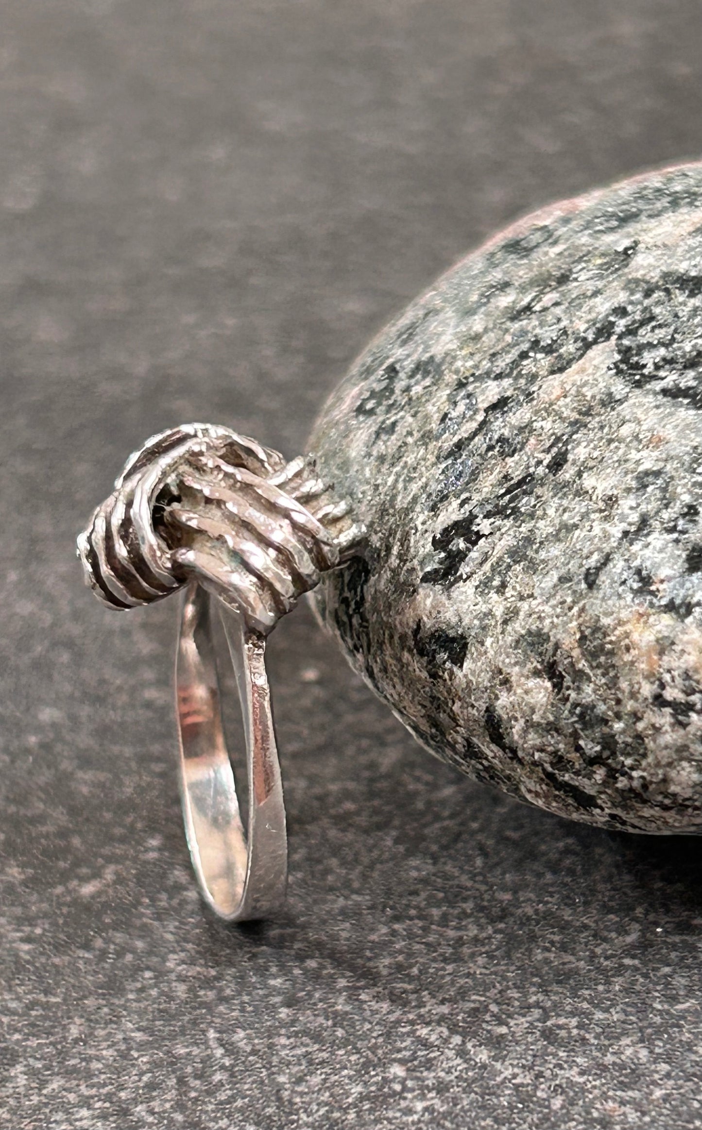 Vintage Sterling Silver Knot Ring