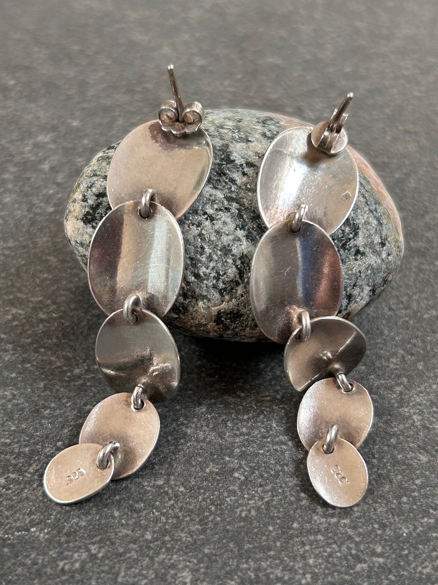 Beautifully articulated earrings