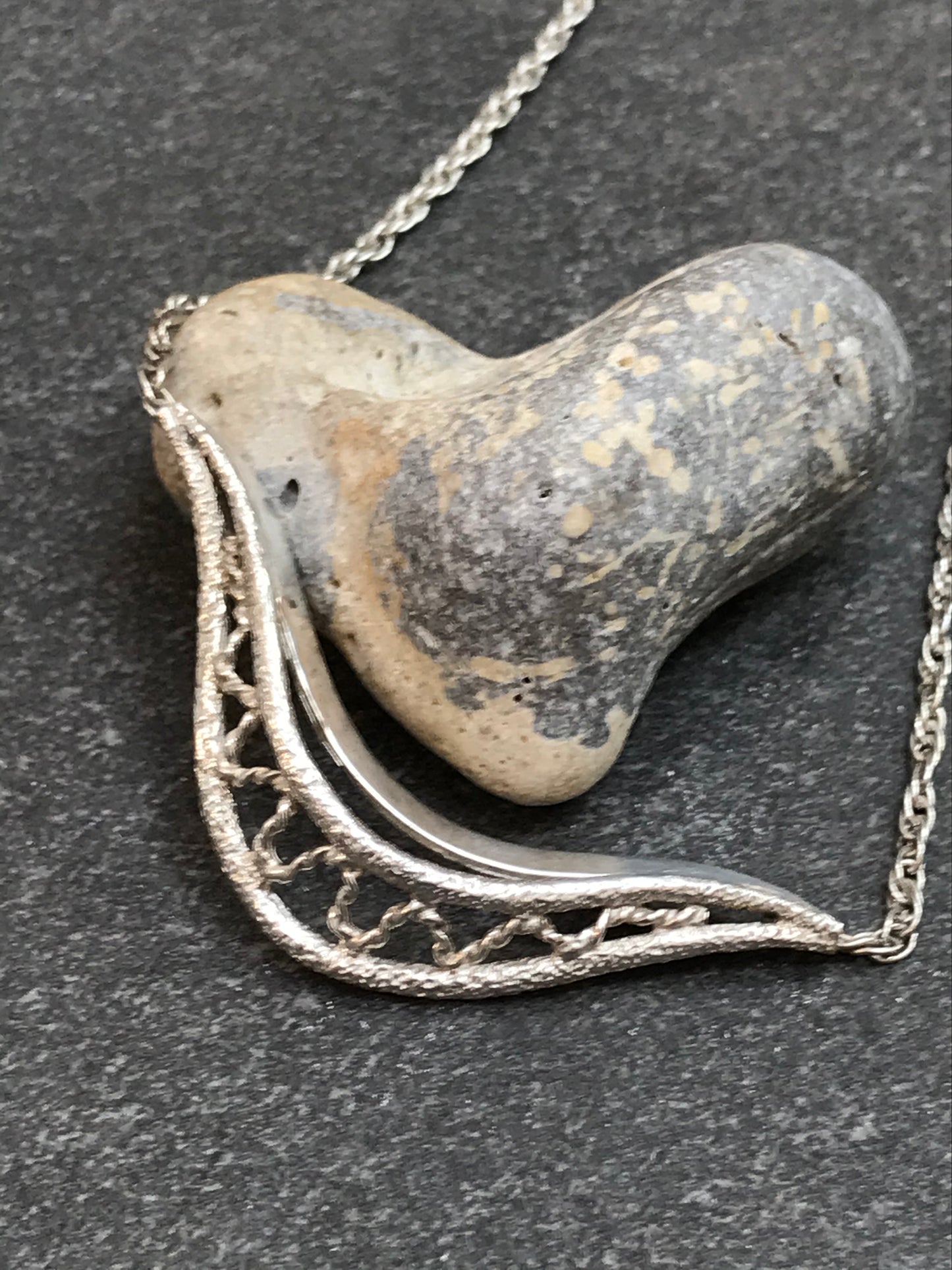 Interestingly shaped necklace.