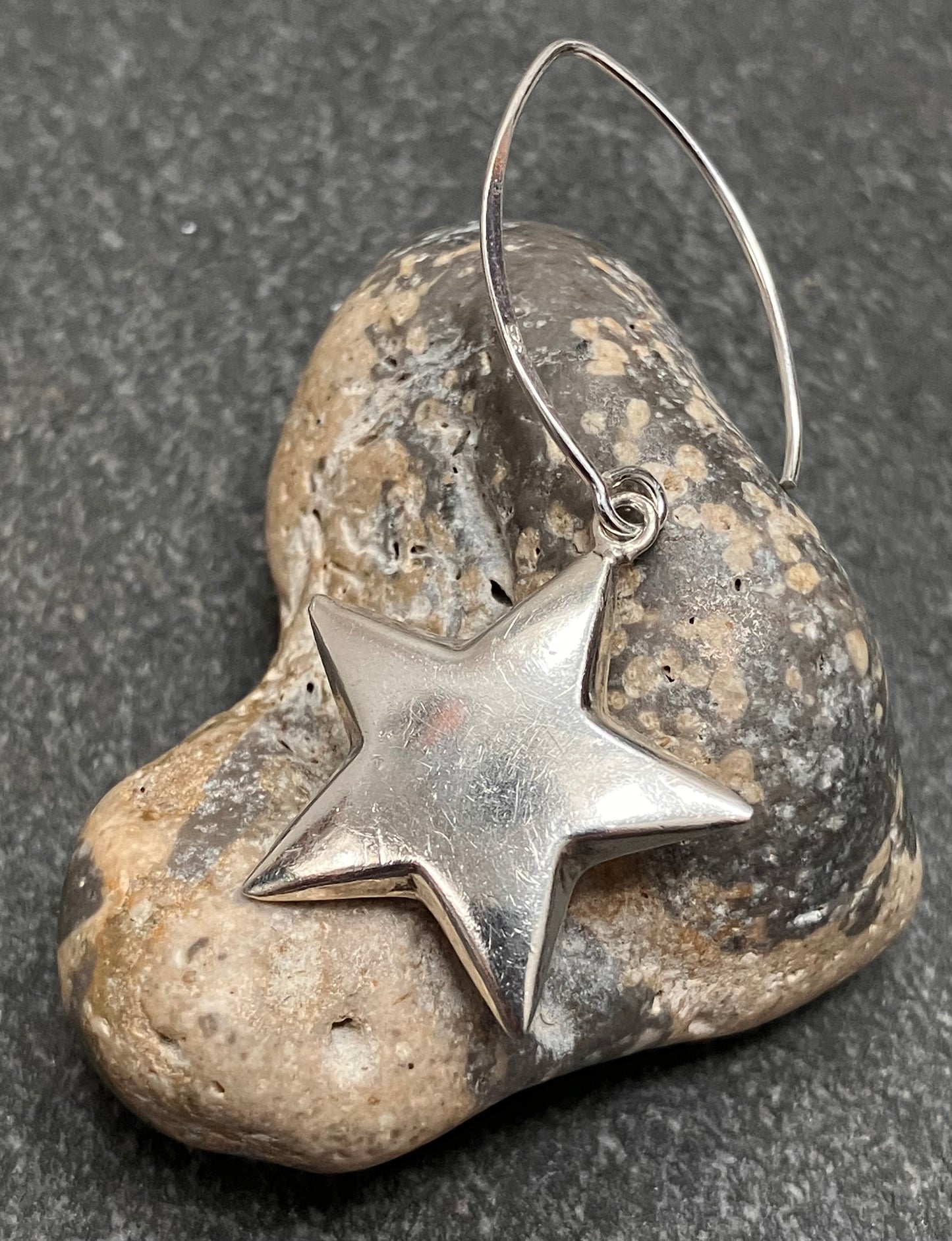 Vintage star earrings