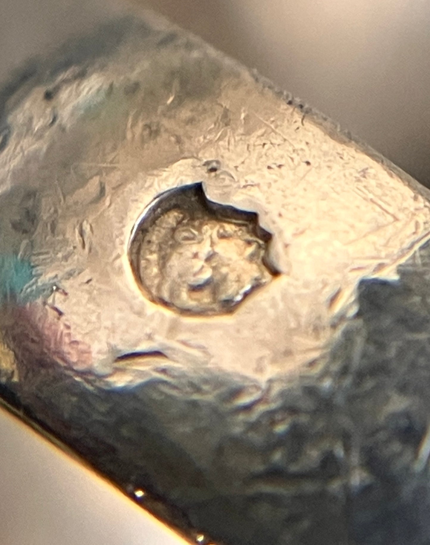 Amazing statement heavy vintage sterling silver ring
